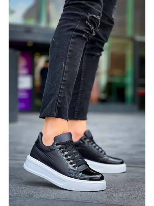 Kb-x46 Kuback Siyah Rugan Bağcıklı Günlük Erkek Ayakkabı Kb-x46 Kuback Siyah Rugan Bağcıklı Günlük Erkek Ayakkabı