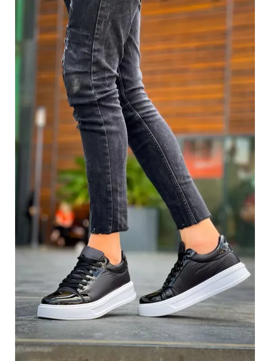 Kb-x46 Kuback Siyah Rugan Bağcıklı Günlük Erkek Ayakkabı Kb-x46 Kuback Siyah Rugan Bağcıklı Günlük Erkek Ayakkabı