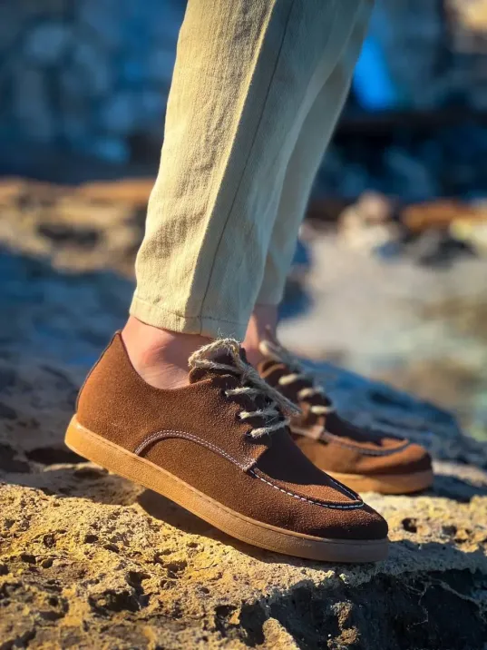 Kb-x5 Kuback Kahve Süet Bağcıklı Günlük Erkek Ayakkabı Kb-x5 Kuback Kahve Süet Bağcıklı Günlük Erkek Ayakkabı