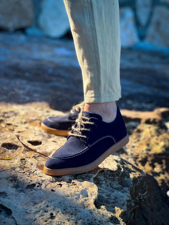 KB-X5 Kuback Lacivert  Süet Bağcıklı  Günlük Erkek Ayakkabı KB-X5 Kuback Lacivert  Süet Bağcıklı  Günlük Erkek Ayakkabı