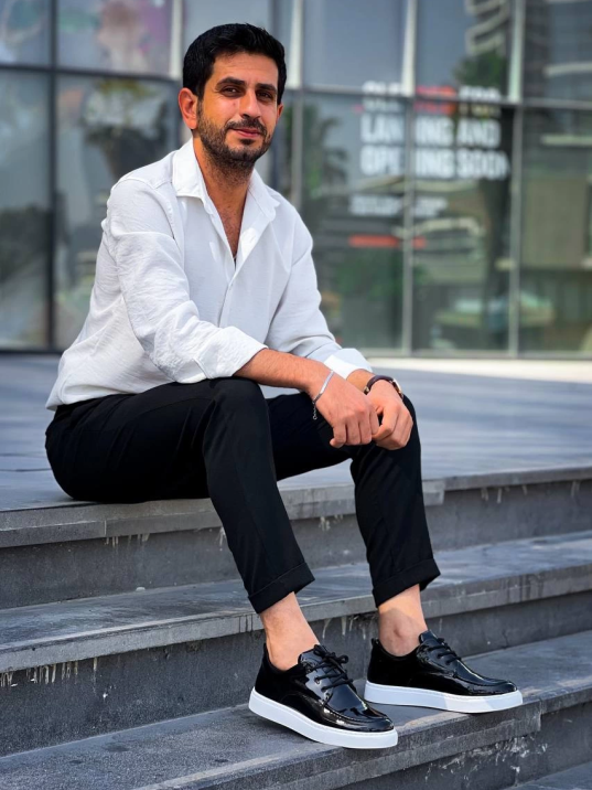 KB-X5 Kuback Siyah Rugan Günlük Erkek Ayakkabı KB-X5 Kuback Siyah Rugan Günlük Erkek Ayakkabı