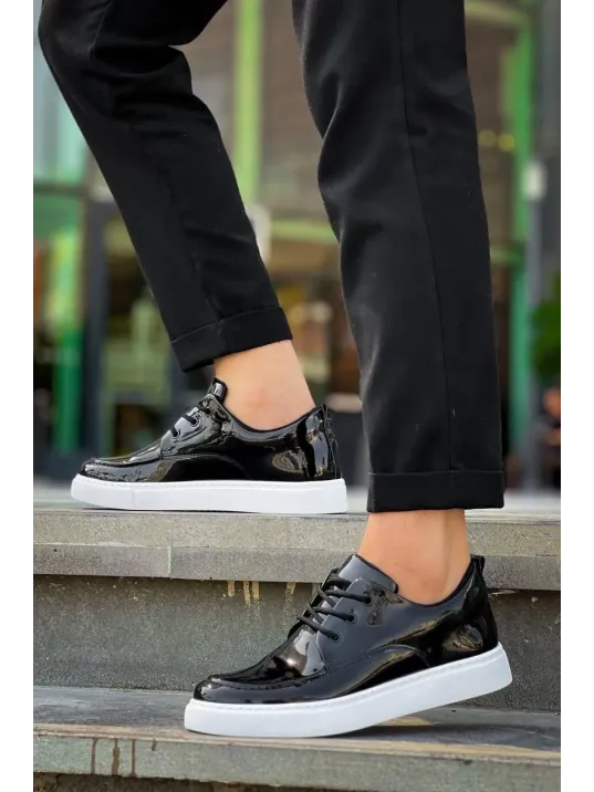 Kb-x5 Kuback Siyah Rugan Günlük Erkek Ayakkabı