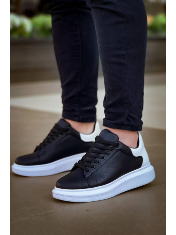 KB-X500  Kuback  Bağcıklı Siyah Beyaz  Günlük Erkek Ayakkabı KB-X500  Kuback  Bağcıklı Siyah Beyaz  Günlük Erkek Ayakkabı