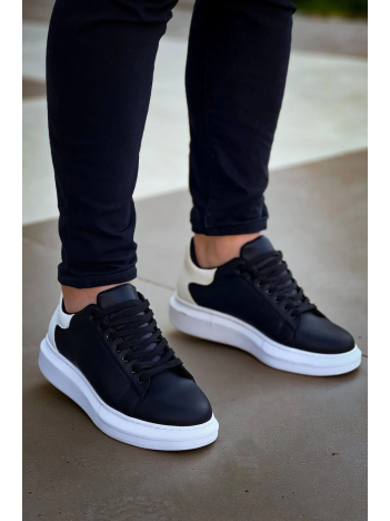 KB-X500  Kuback  Bağcıklı Siyah Beyaz  Günlük Erkek Ayakkabı KB-X500  Kuback  Bağcıklı Siyah Beyaz  Günlük Erkek Ayakkabı