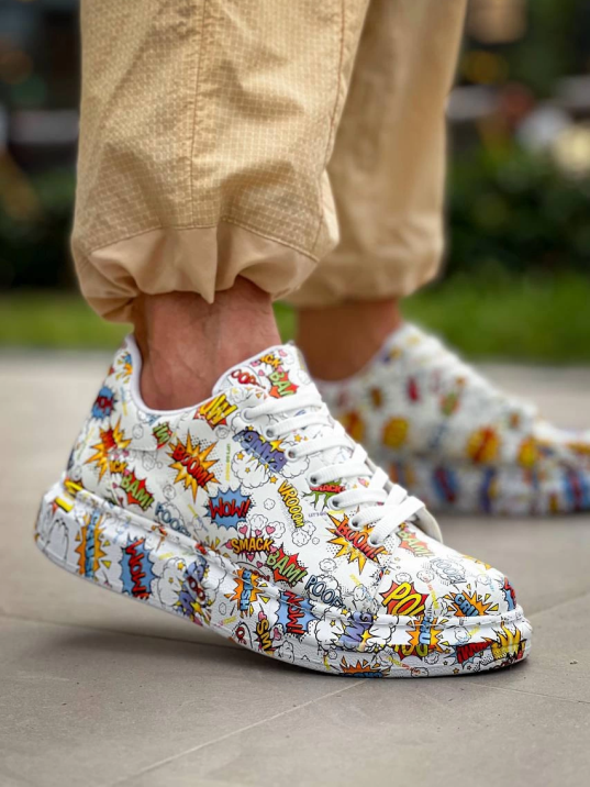 KB-X500  Kuback  Beyaz Boom  Bağcıklı  Günlük Erkek  Ayakkabı KB-X500  Kuback  Beyaz Boom  Bağcıklı  Günlük Erkek  Ayakkabı