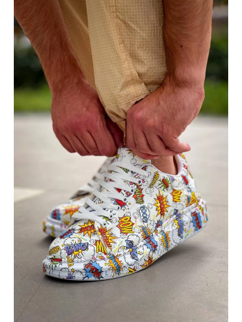 KB-X500  Kuback  Beyaz Boom  Bağcıklı  Günlük Erkek  Ayakkabı KB-X500  Kuback  Beyaz Boom  Bağcıklı  Günlük Erkek  Ayakkabı