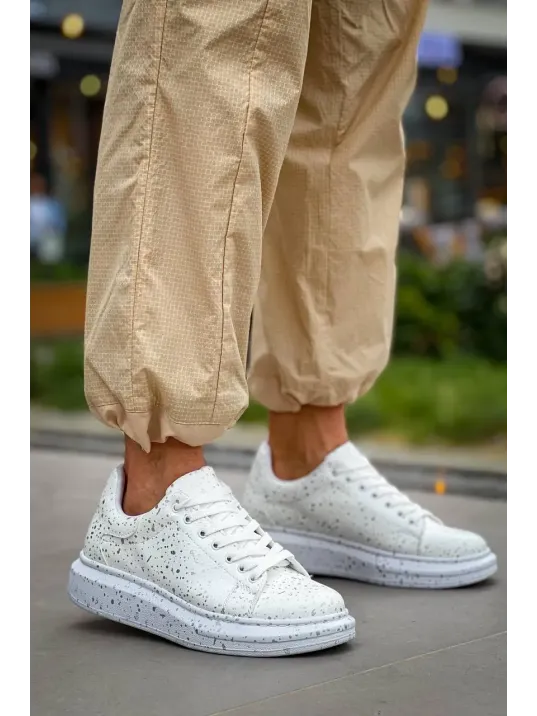 Kb-x500 Kuback Beyaz Silwer Bağcıklı Günlük Erkek Ayakkabı Kb-x500 Kuback Beyaz Silwer Bağcıklı Günlük Erkek Ayakkabı