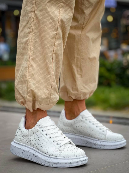 KB-X500  Kuback  Beyaz Silwer  Bağcıklı  Günlük Erkek  Ayakkabı KB-X500  Kuback  Beyaz Silwer  Bağcıklı  Günlük Erkek  Ayakkabı