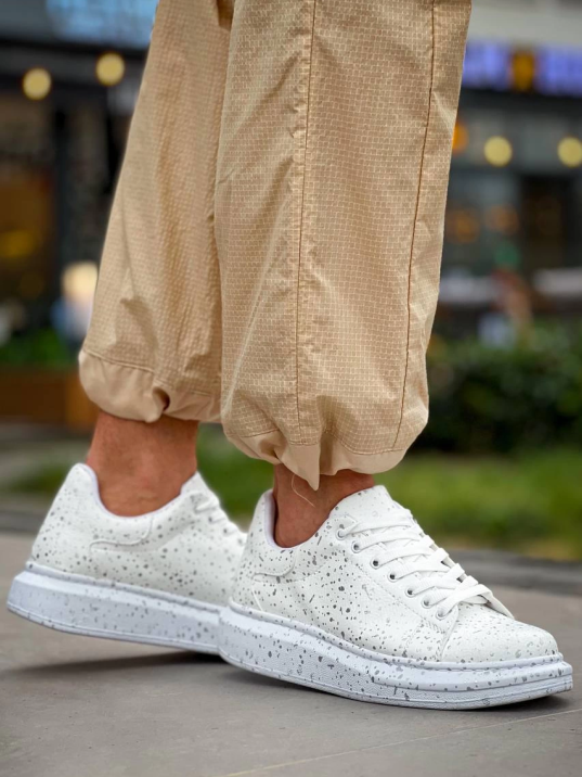 KB-X500  Kuback  Beyaz Silwer  Bağcıklı  Günlük Erkek  Ayakkabı KB-X500  Kuback  Beyaz Silwer  Bağcıklı  Günlük Erkek  Ayakkabı