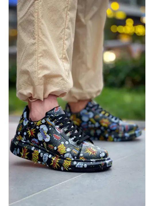 Kb-x500 Kuback Siyah Boom Bağcıklı Günlük Erkek Ayakkabı Kb-x500 Kuback Siyah Boom Bağcıklı Günlük Erkek Ayakkabı