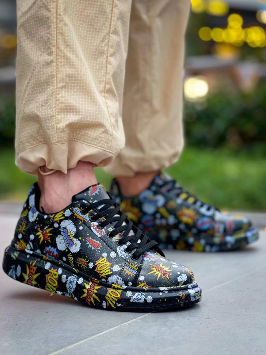 KB-X500  Kuback Siyah Boom  Bağcıklı  Günlük Erkek  Ayakkabı KB-X500  Kuback Siyah Boom  Bağcıklı  Günlük Erkek  Ayakkabı