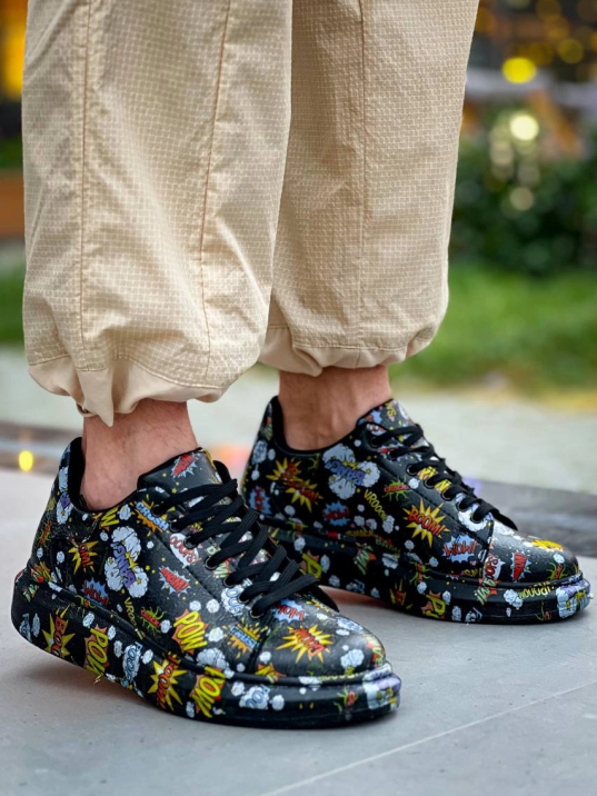 KB-X500  Kuback Siyah Boom  Bağcıklı  Günlük Erkek  Ayakkabı KB-X500  Kuback Siyah Boom  Bağcıklı  Günlük Erkek  Ayakkabı