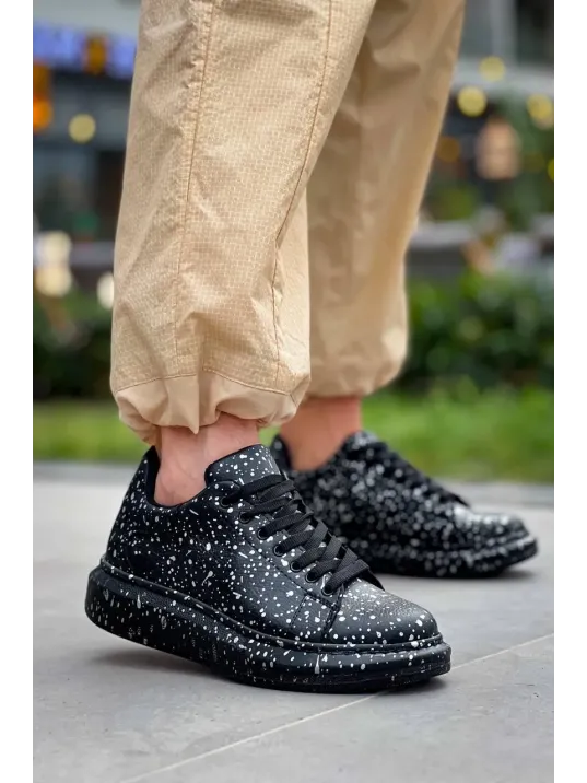 Kb-x500 Kuback Siyah Silwer Bağcıklı Günlük Erkek Ayakkabı Kb-x500 Kuback Siyah Silwer Bağcıklı Günlük Erkek Ayakkabı