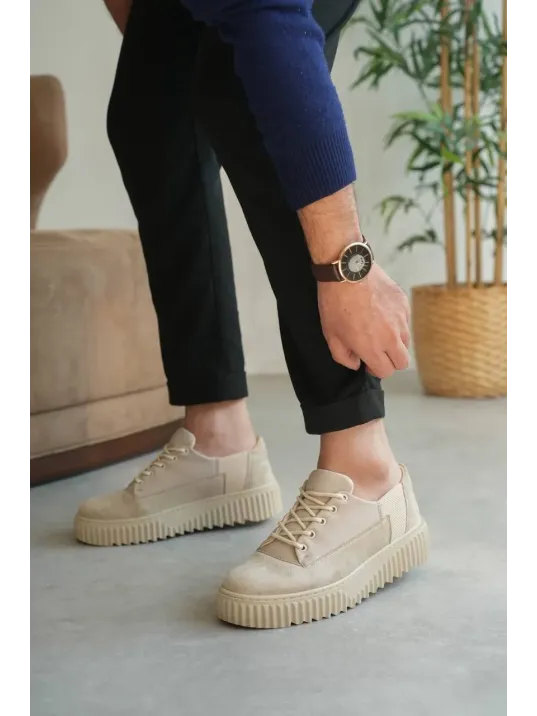 Kb-x516 Kuback Bej Süet Günlük Erkek Ayakkabı Kb-x516 Kuback Bej Süet Günlük Erkek Ayakkabı