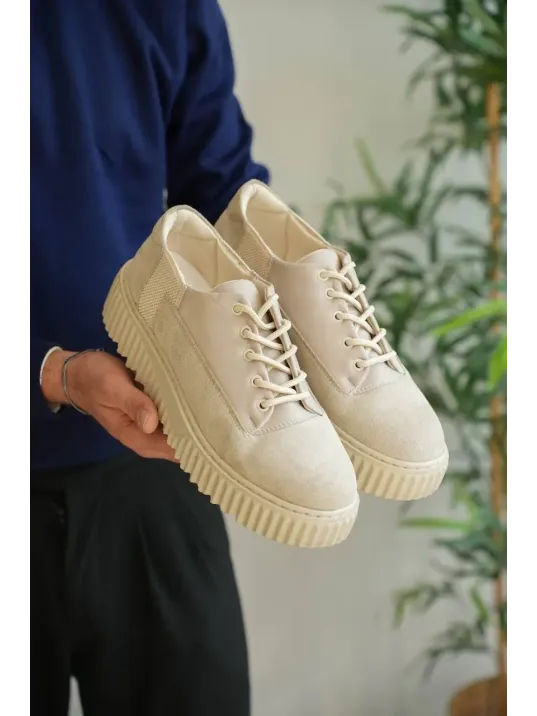 Kb-x516 Kuback Bej Süet Günlük Erkek Ayakkabı Kb-x516 Kuback Bej Süet Günlük Erkek Ayakkabı