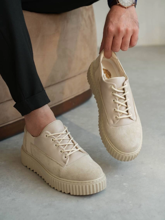 KB-X516 Kuback Bej Süet Günlük Erkek Ayakkabı KB-X516 Kuback Bej Süet Günlük Erkek Ayakkabı