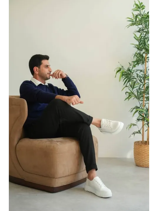 Kb-x516 Kuback Beyaz Cilt Günlük Erkek Ayakkabı Kb-x516 Kuback Beyaz Cilt Günlük Erkek Ayakkabı