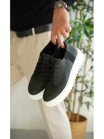 Kb-x516 Kuback Siyah Cilt Günlük Erkek Ayakkabı Kb-x516 Kuback Siyah Cilt Günlük Erkek Ayakkabı