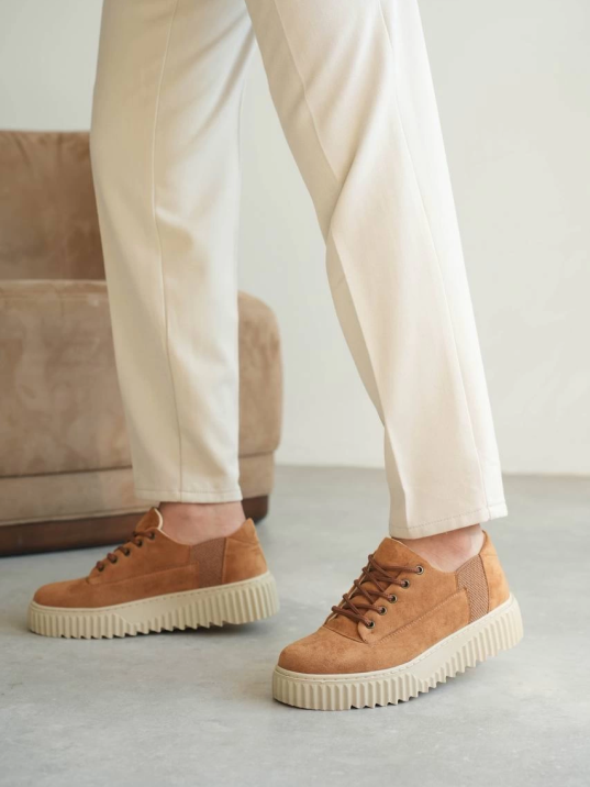 KB-X516 Kuback Taba Süet Günlük Erkek Ayakkabı KB-X516 Kuback Taba Süet Günlük Erkek Ayakkabı