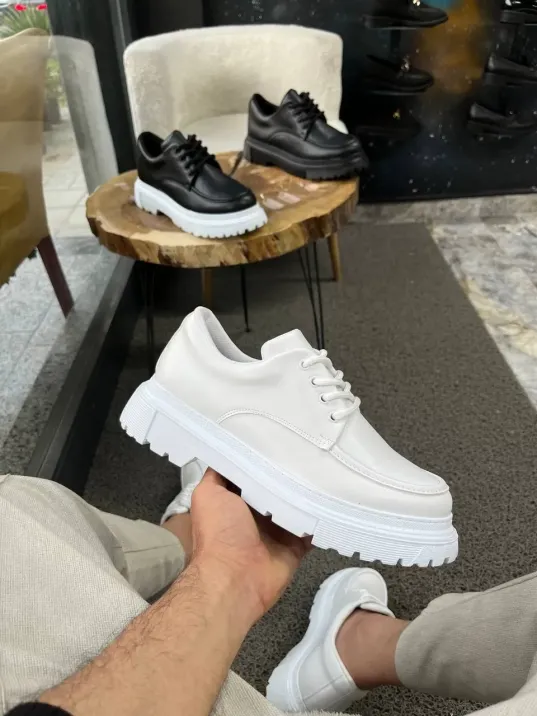 Kb-x6 Kuback Beyaz Cilt Günlük Erkek Ayakkabı Kb-x6 Kuback Beyaz Cilt Günlük Erkek Ayakkabı