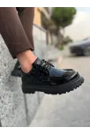 Kb-x6 Kuback Kömür Rugan Günlük Erkek Ayakkabı