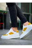 Kb-x8 Kuback Beyaz Cilt Sarı Süet Detaylı Beyaz Yüksek Taban Günlük Spor Ayakkabı Kb-x8 Kuback Beyaz Cilt Sarı Süet Detaylı Beyaz Yüksek Taban Günlük Spor Ayakkabı