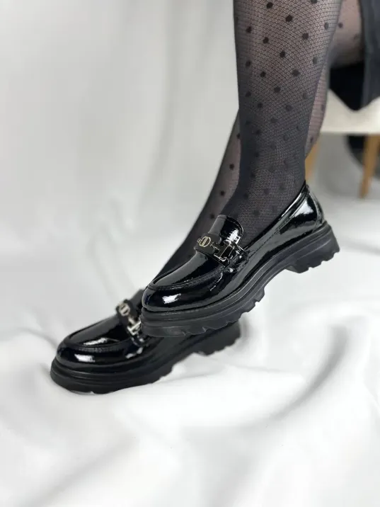 Kb-zn102 Kuback Kömür Rugan Günlük Kadın Babet Kb-zn102 Kuback Kömür Rugan Günlük Kadın Babet