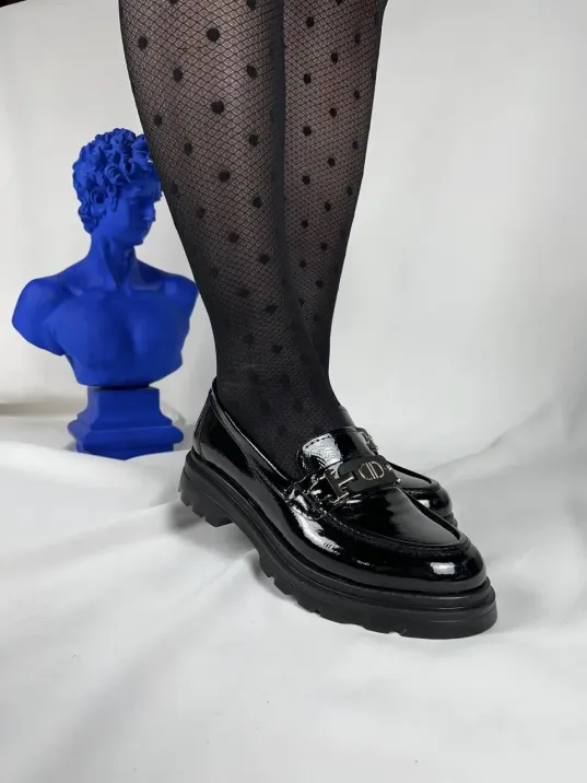 Kb-zn102 Kuback Kömür Rugan Günlük Kadın Babet Kb-zn102 Kuback Kömür Rugan Günlük Kadın Babet