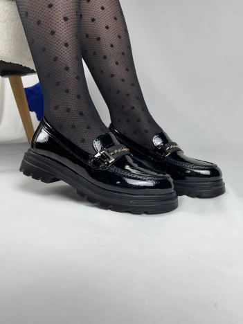 KB-ZN103 Kuback Kömür Rugan Günlük Kadın Babet KB-ZN103 Kuback Kömür Rugan Günlük Kadın Babet