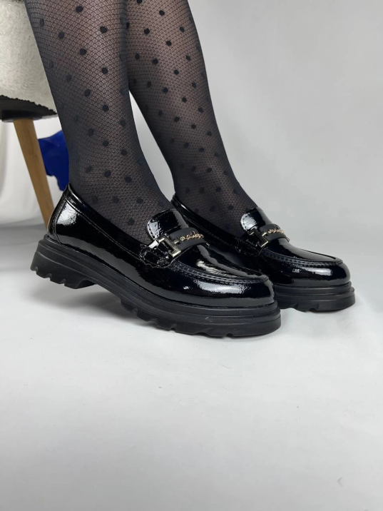 KB-ZN103 Kuback Kömür Rugan Günlük Kadın Babet KB-ZN103 Kuback Kömür Rugan Günlük Kadın Babet