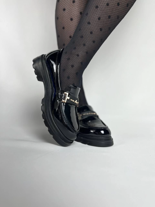 KB-ZN103 Kuback Kömür Rugan Günlük Kadın Babet KB-ZN103 Kuback Kömür Rugan Günlük Kadın Babet