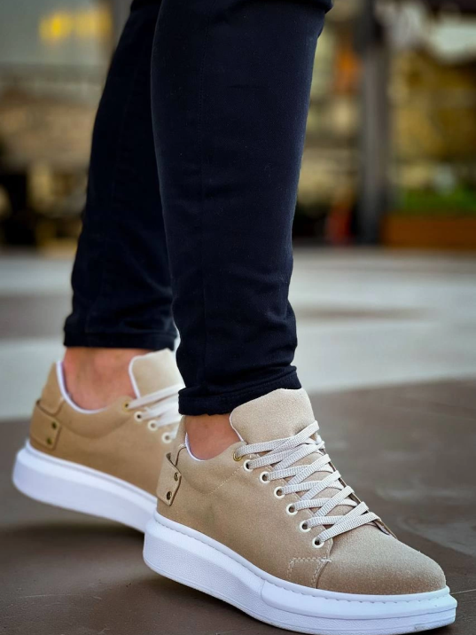 KB047  Kuback Bej Süet Günlük Erkek  Ayakkabı KB047  Kuback Bej Süet Günlük Erkek  Ayakkabı