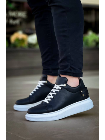 KB047  Kuback Siyah Cilt Günlük Erkek  Ayakkabı KB047  Kuback Siyah Cilt Günlük Erkek  Ayakkabı