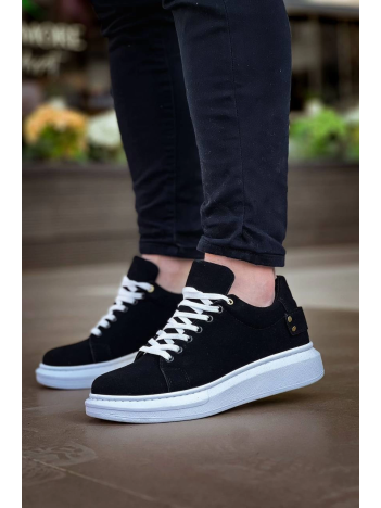 KB047  Kuback Siyah Süet Günlük Erkek  Ayakkabı KB047  Kuback Siyah Süet Günlük Erkek  Ayakkabı