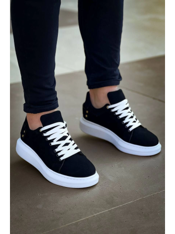 KB047  Kuback Siyah Süet Günlük Erkek  Ayakkabı KB047  Kuback Siyah Süet Günlük Erkek  Ayakkabı