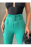 Kemerli Havuç Pantolon