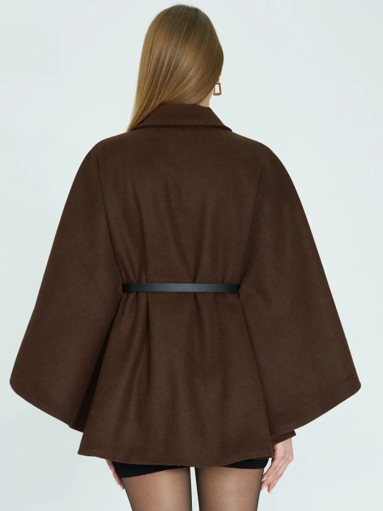 Kemerli Kaşe Panço Kahve Pt Kemerli Kaşe Panço Kahve Pt