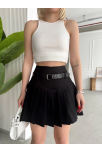 Kemerli Pikseli Şort Etek Kemerli Pikseli Şort Etek