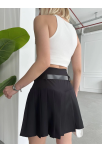 Kemerli Pikseli Şort Etek Kemerli Pikseli Şort Etek