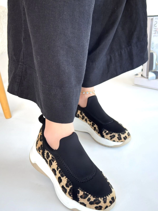 Kendy Leopar Süet Spor Ayakkabı Kendy Leopar Süet Spor Ayakkabı