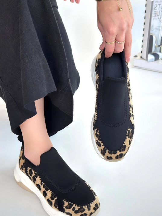 Kendy Leopar Süet Spor Ayakkabı Kendy Leopar Süet Spor Ayakkabı
