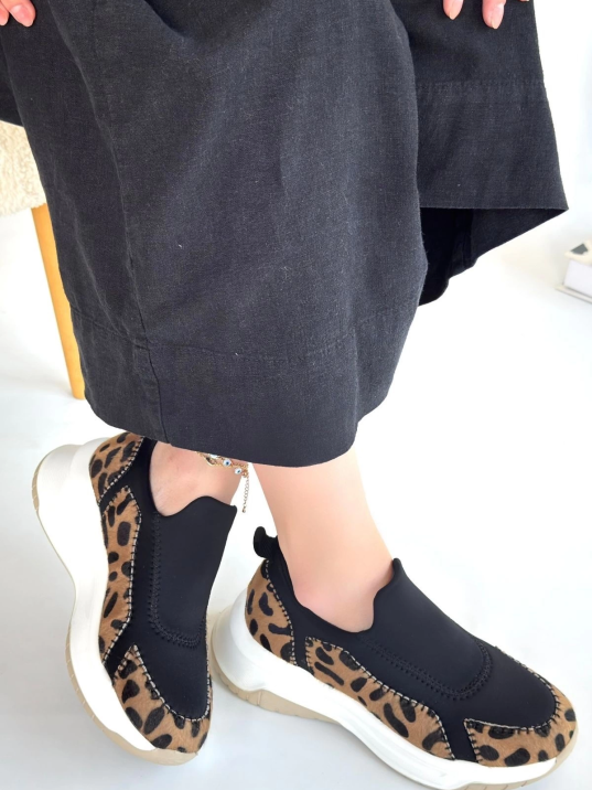 Kendy Leopar Süet Spor Ayakkabı Kendy Leopar Süet Spor Ayakkabı