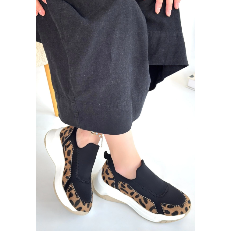 Kendy Leopar Süet Spor Ayakkabı Kendy Leopar Süet Spor Ayakkabı