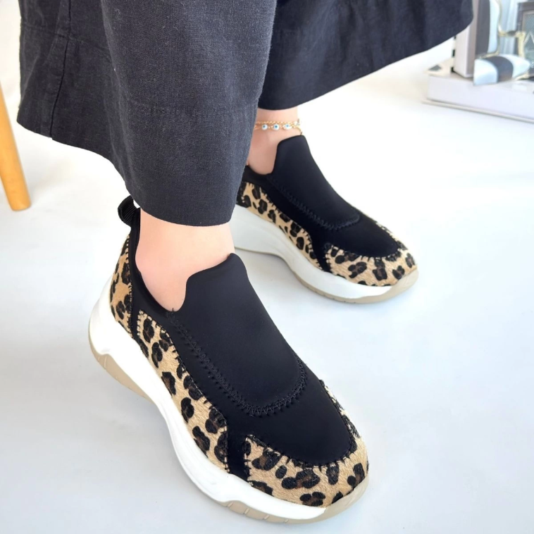 Kendy Leopar Süet Spor Ayakkabı Kendy Leopar Süet Spor Ayakkabı