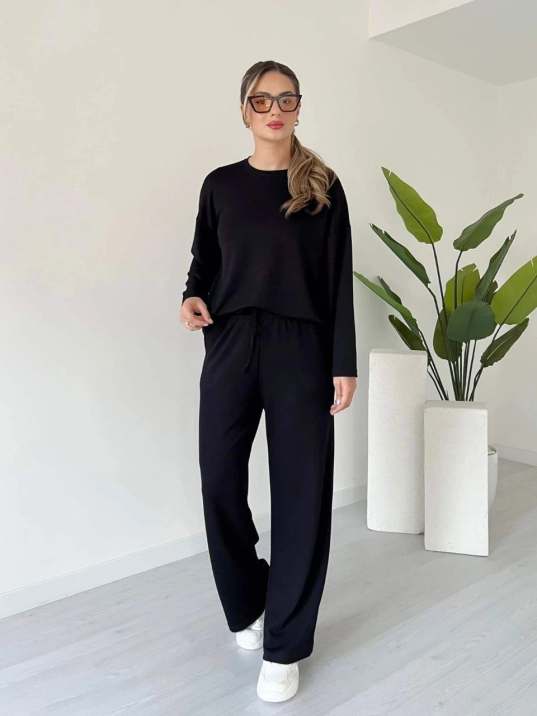 Kollu Modal Takım Siyah Kollu Modal Takım Siyah