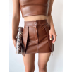 Kontrast deri etek kahve w260015 Kontrast deri etek kahve w260015