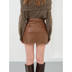Kontrast deri etek kahve w260015 Kontrast deri etek kahve w260015