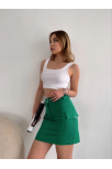 Körüklü Cep Etek Yeşil S24904 Körüklü Cep Etek Yeşil S24904