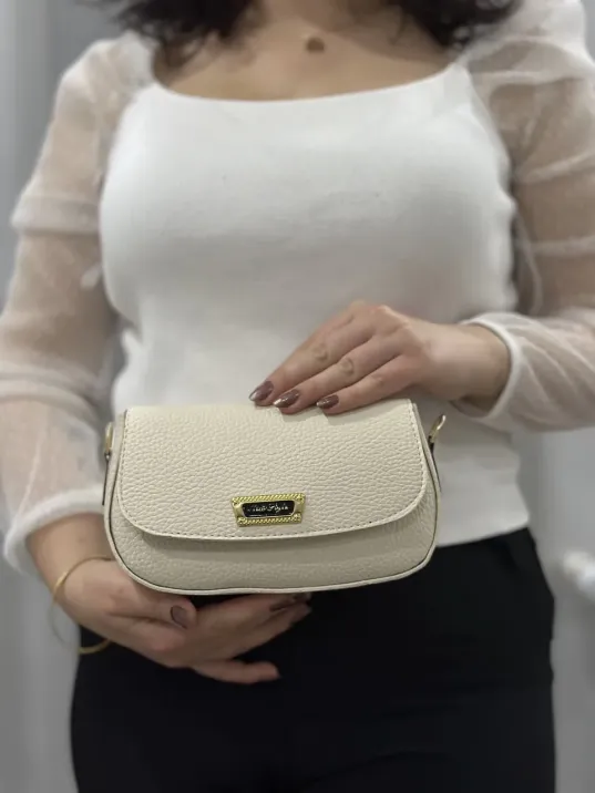 Krem Cilt Jessi Çanta