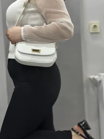 Beyaz Cilt Jessi Çanta